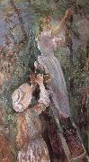 Berthe Morisot Peach trees oil painting picture wholesale